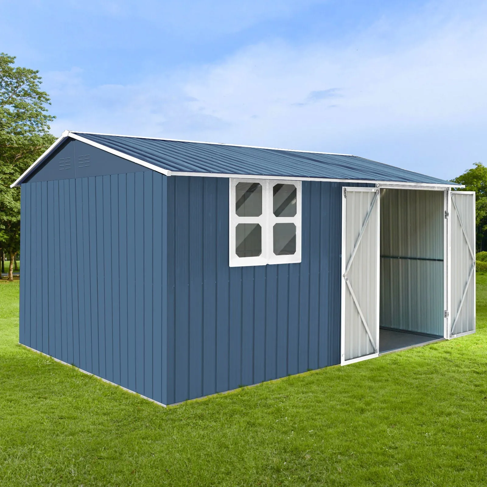 10'x12' Garden Sheds Outdoor Storage Sheds With Window