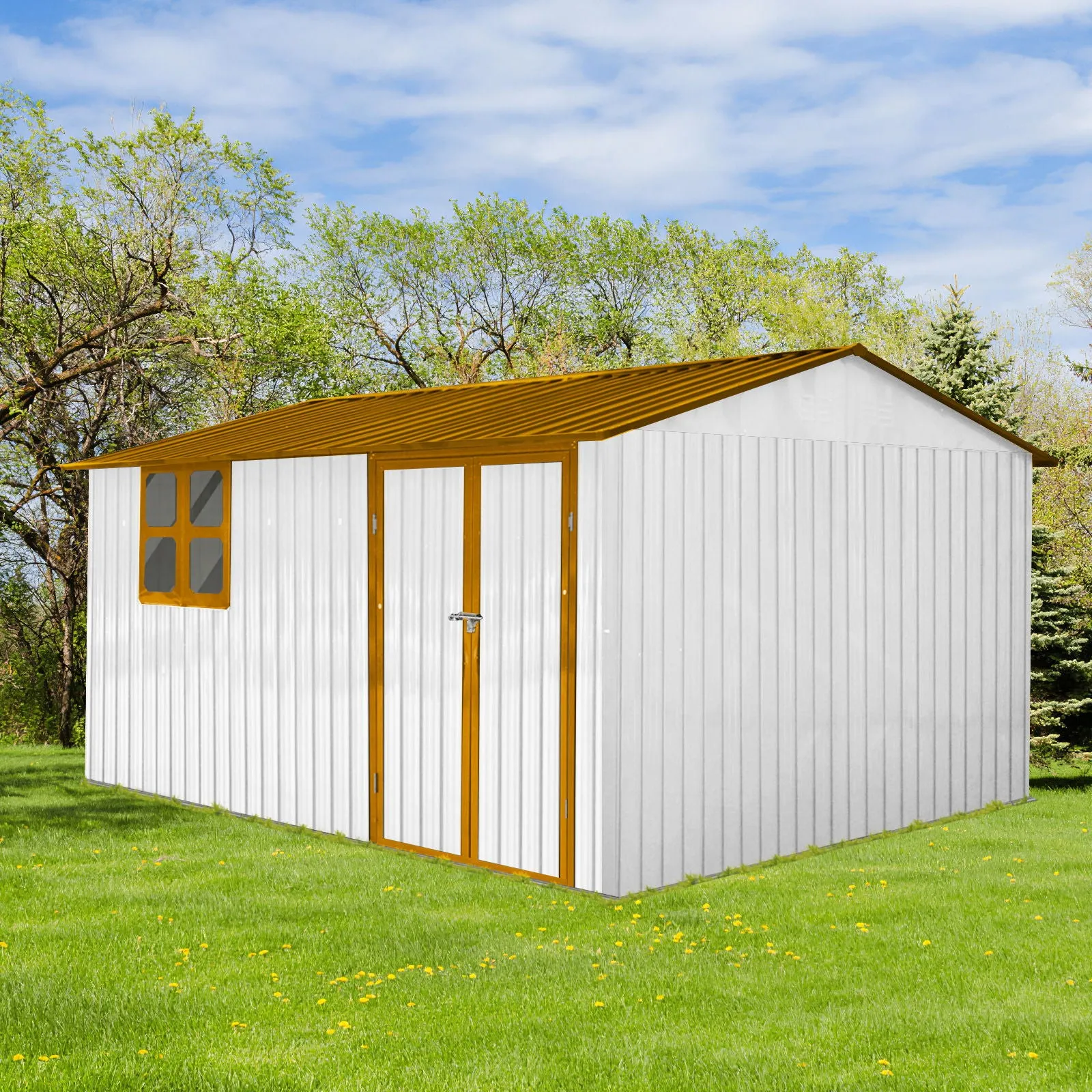 10'x12' Garden Sheds Outdoor Storage Sheds With Window