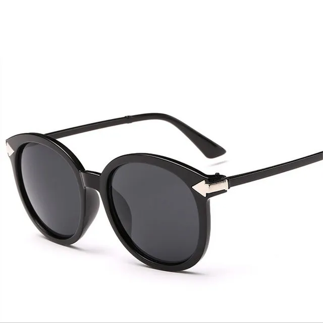 4 Colors Retro Round Women Sunglasses Brand Mirrored Female Sun Glasses Women's Glasses Feminine