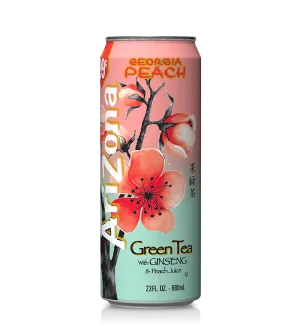 Arizona Georgia Peach Green Tea 24 Pack