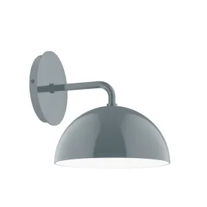 Axis Arcade 8" Wall Sconce in Slate Gray