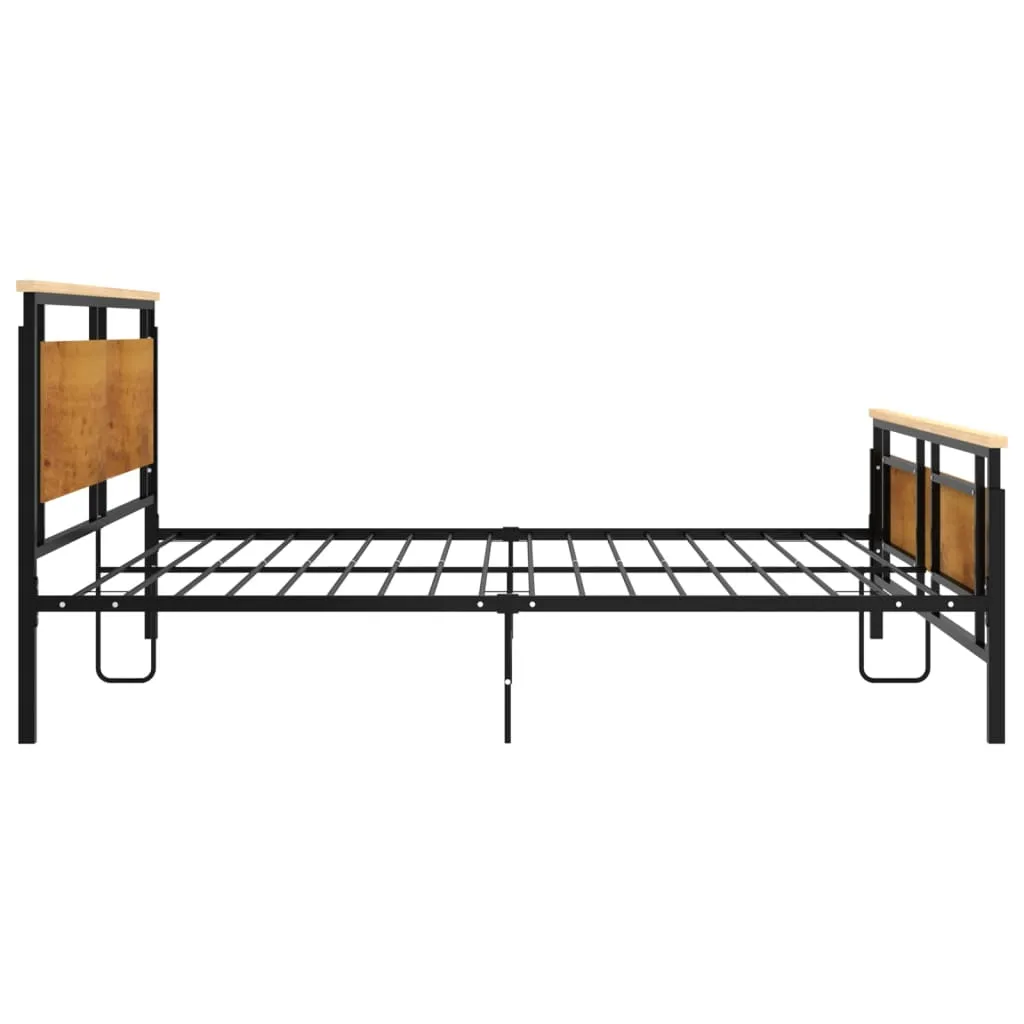 Bed Frame Metal 200x200 cm