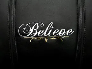 Believe Script Logo Panel