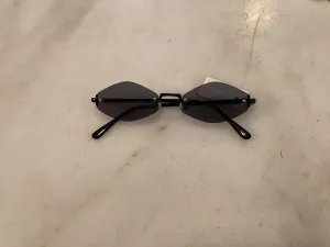 black frameless  Sunglasses