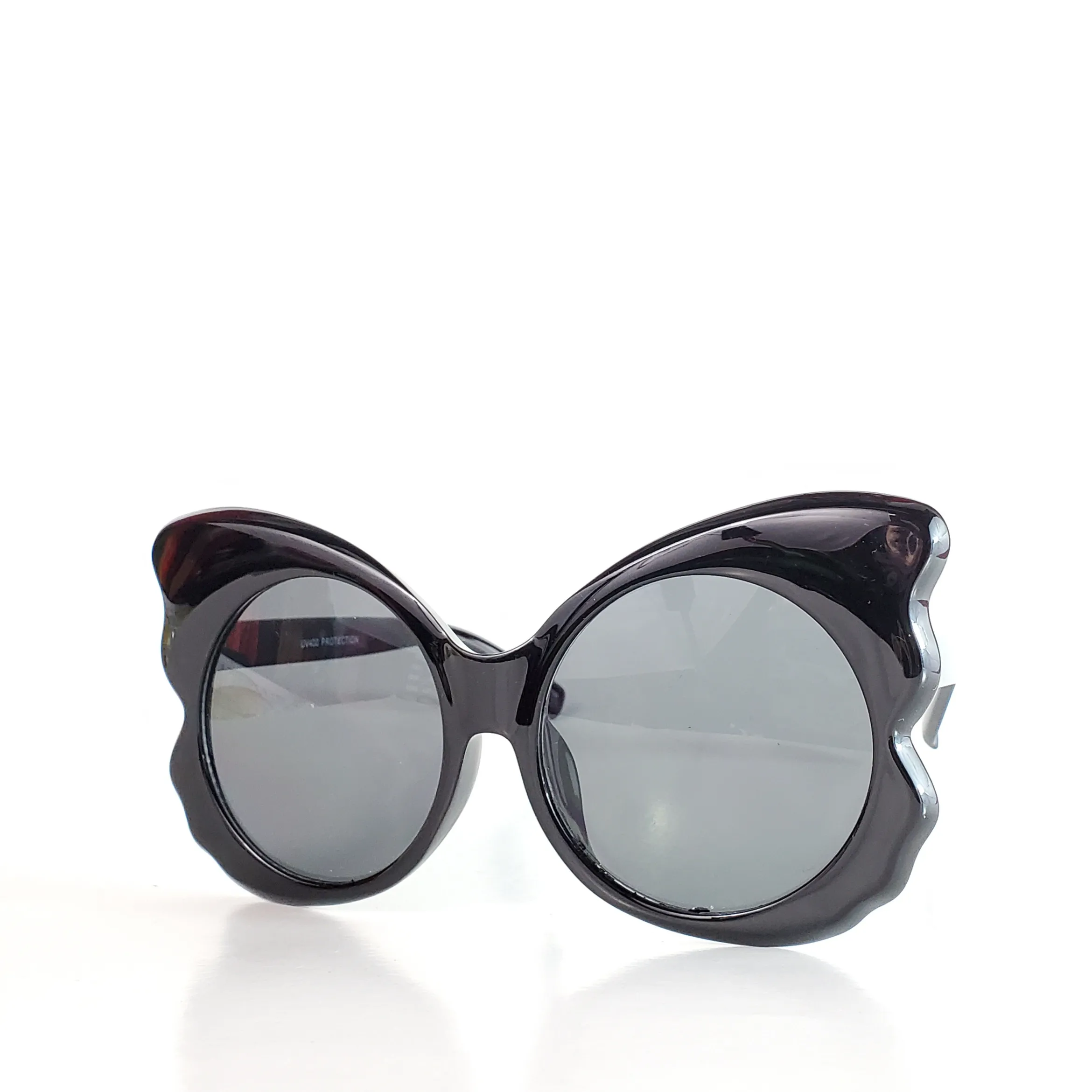 Butterfly Frame Sunglasses - Black