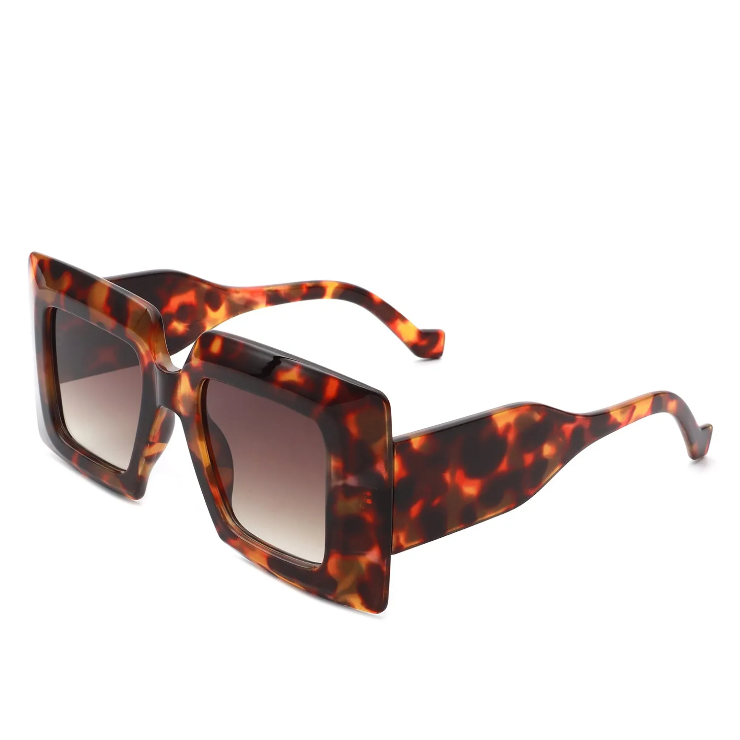 Caelum - Oversized Flat Top Square Women's Sunglasses