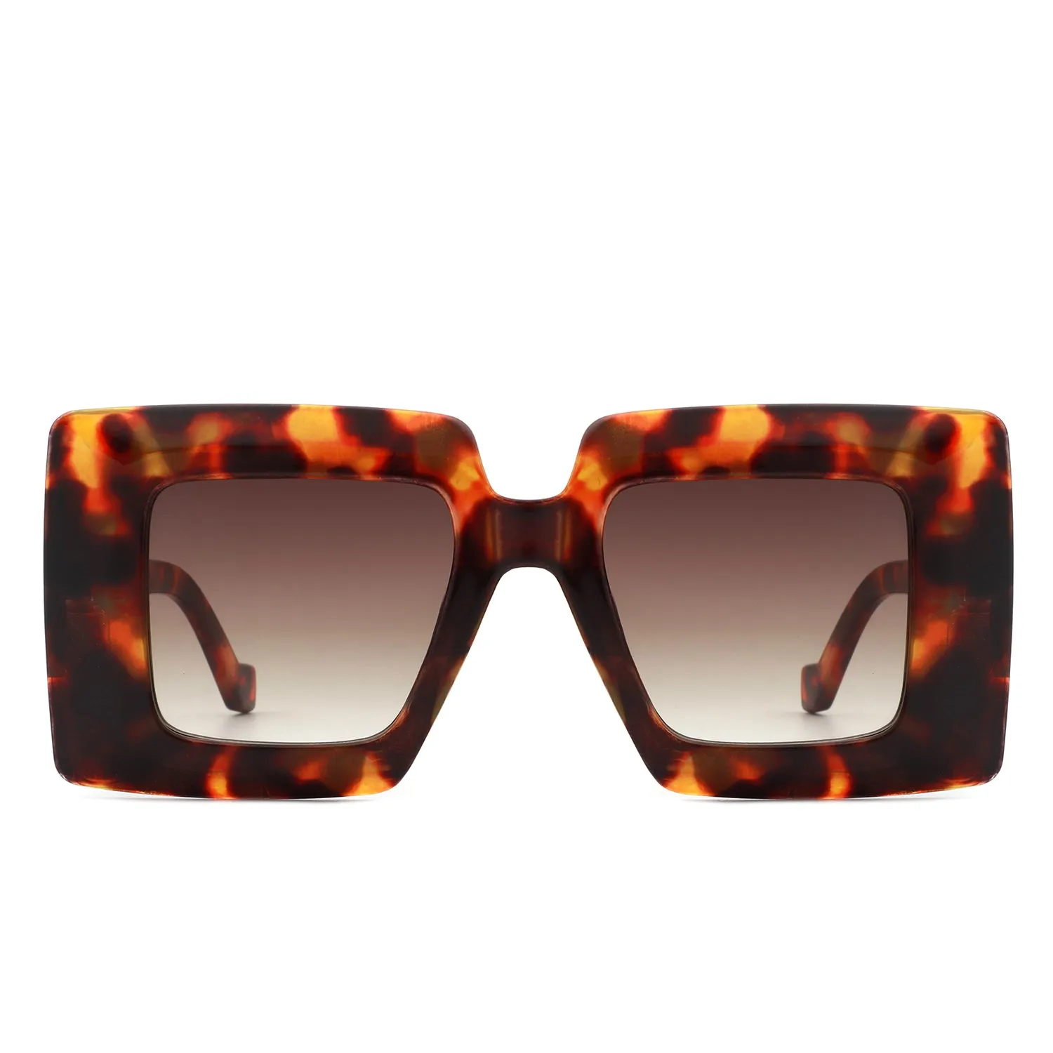 Caelum - Oversized Flat Top Square Women's Sunglasses