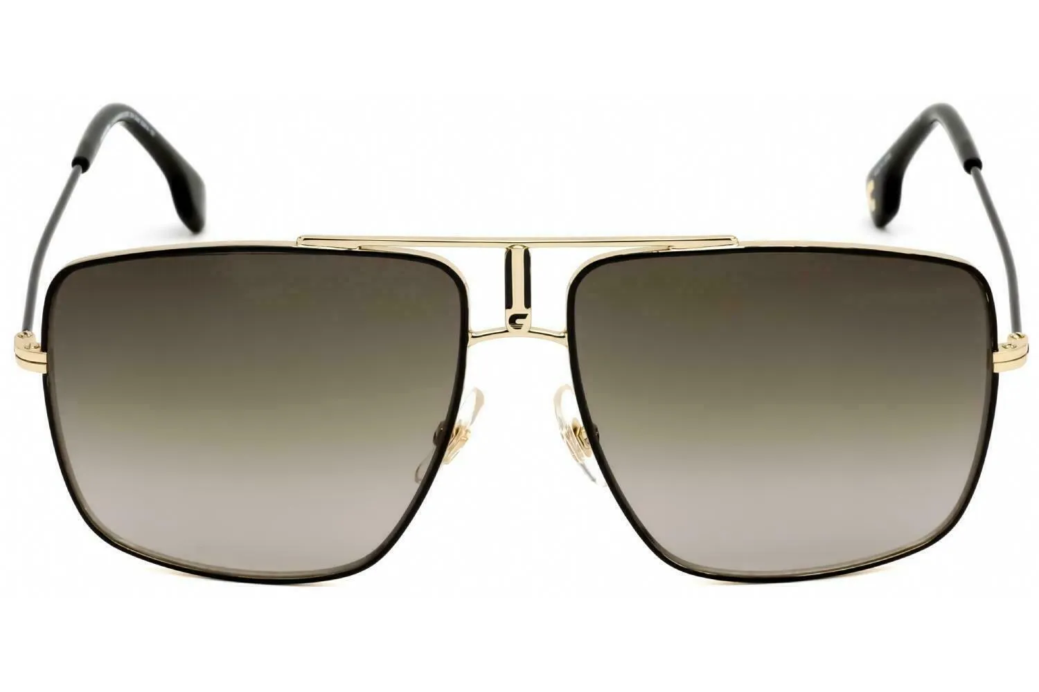 Carrera Black and Gold Gradient Sunglasses, 100% UV Protection