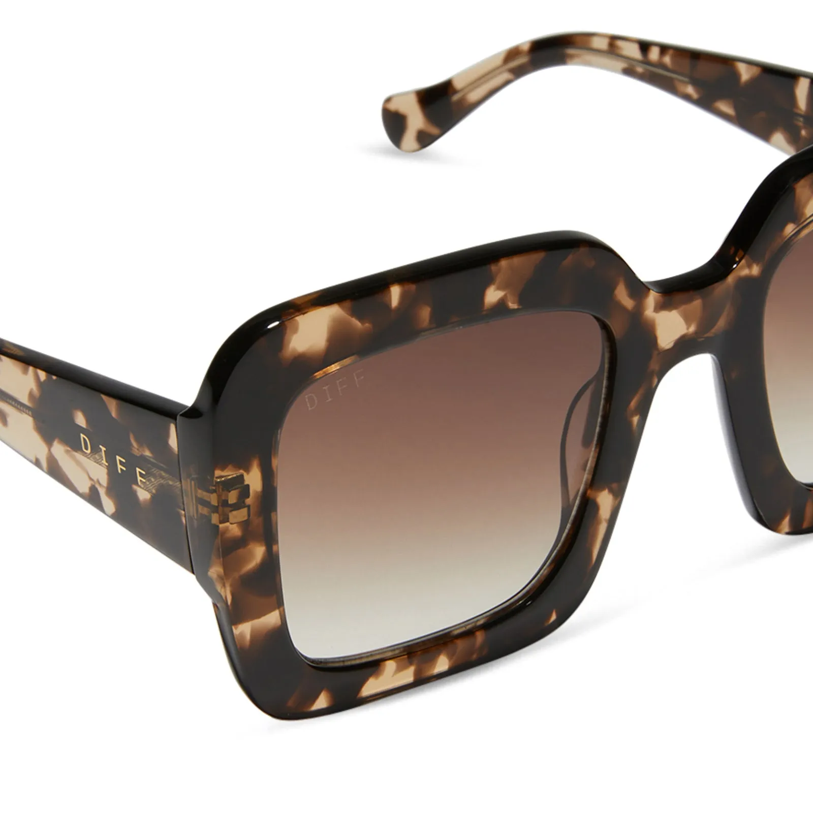 CHARISE - ESPRESSO TORTOISE   BROWN GRADIENT SUNGLASSES