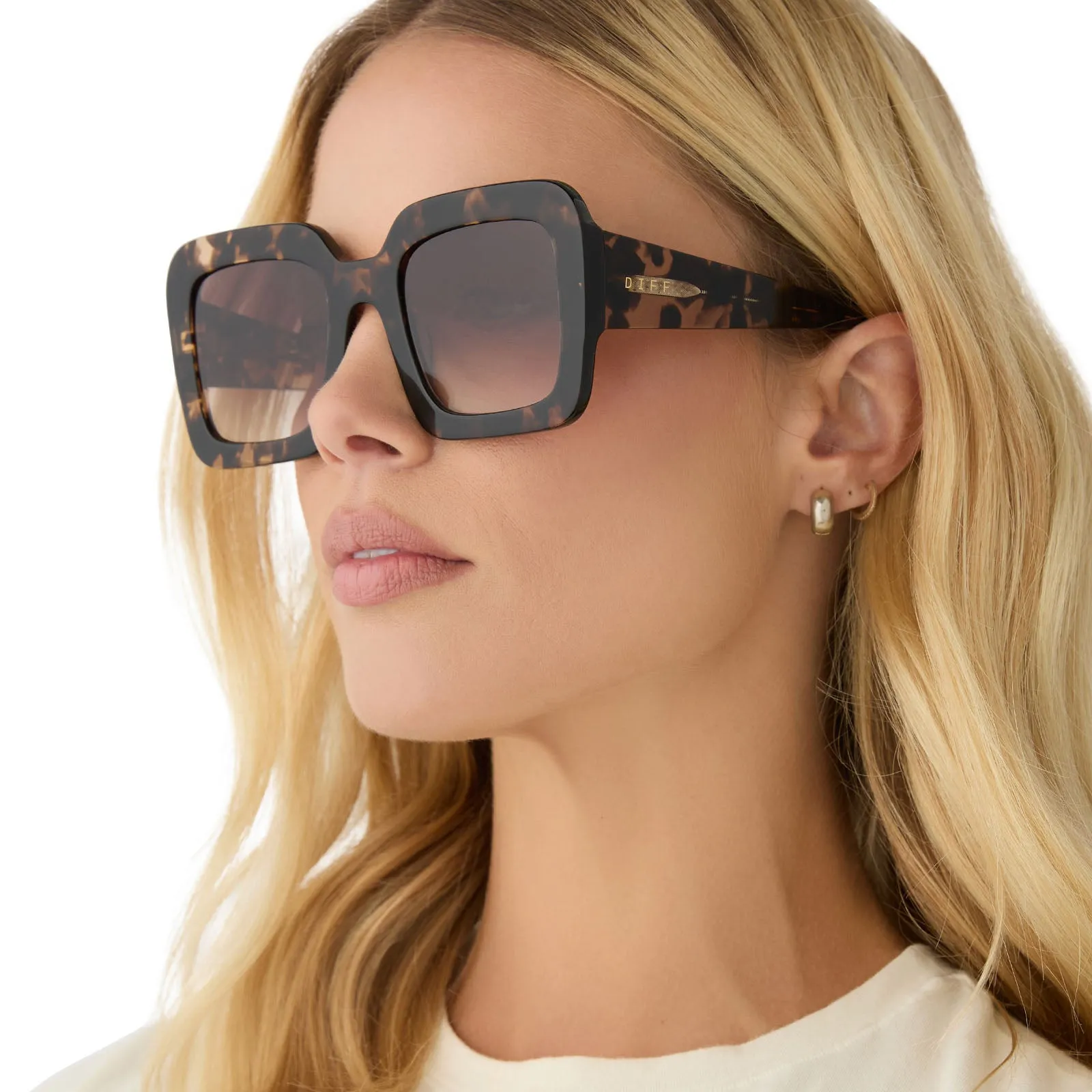 CHARISE - ESPRESSO TORTOISE   BROWN GRADIENT SUNGLASSES