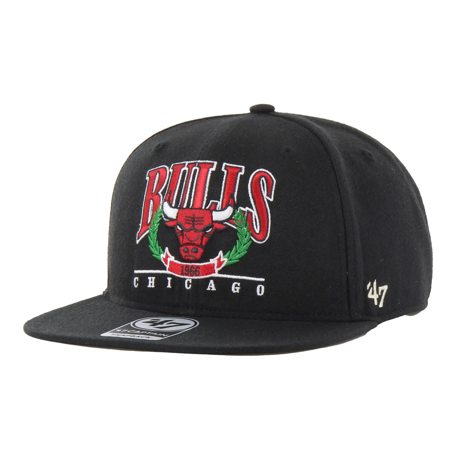 Chicago Bulls 47 Brand Captain Laurel Verdant Hat