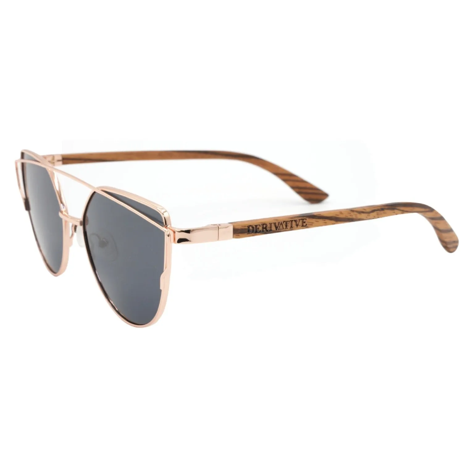 Coco // Polarized Black Cat-Eye Sunglasses