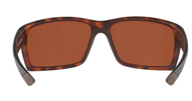 Costa Del Mar Reefton Retro Tortoise Frame - Green Mirror 580 Plastic Lens - Polarized Sunglasses