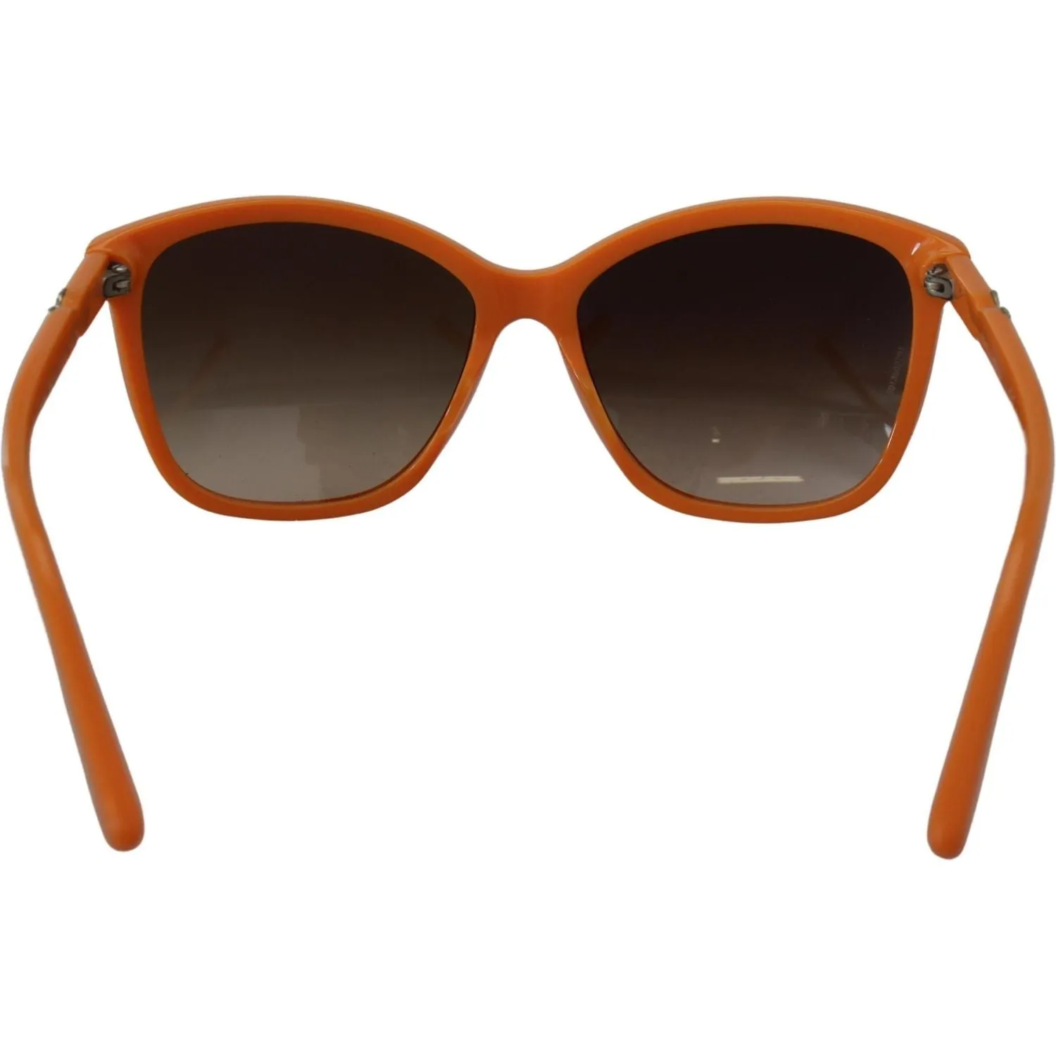 Dolce & Gabbana Chic Orange Round Sunglasses for Women