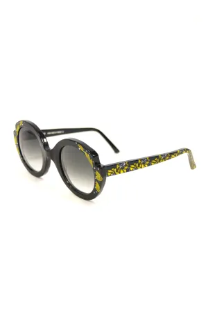 Francis Klein “Bleuet” Handmade and Handpainted Sunglasses Made In France