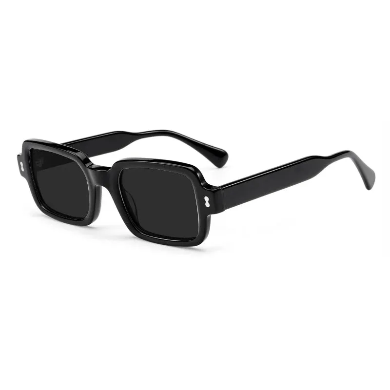 Gatenac Mens Full Rim Square Acetate Sunglasses Gxyj-1179