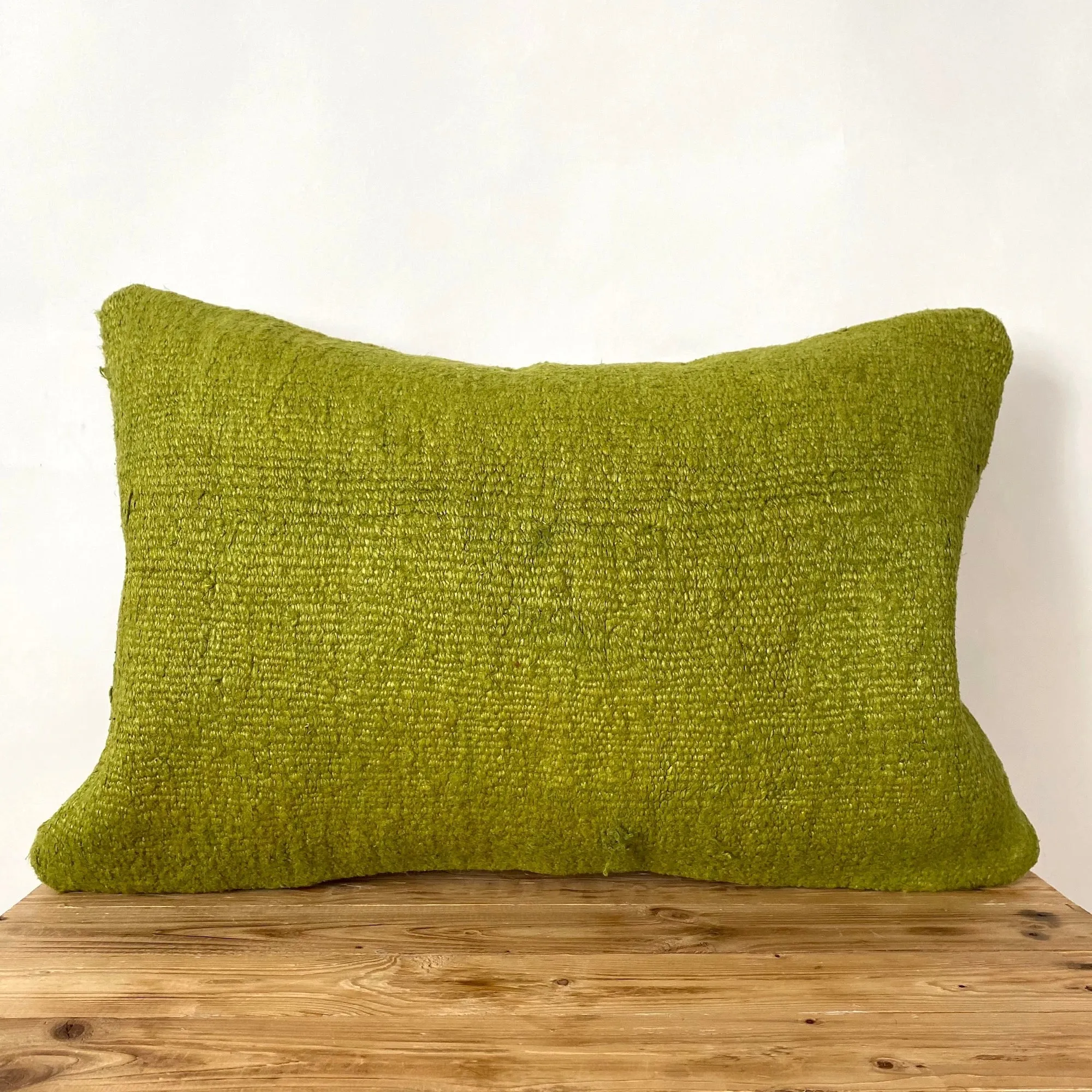 Gemmina - Olive Green Hemp Pillow Cover