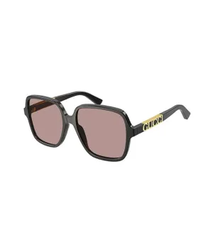 GG1189S 002 58 Aviator Sunglasses Black