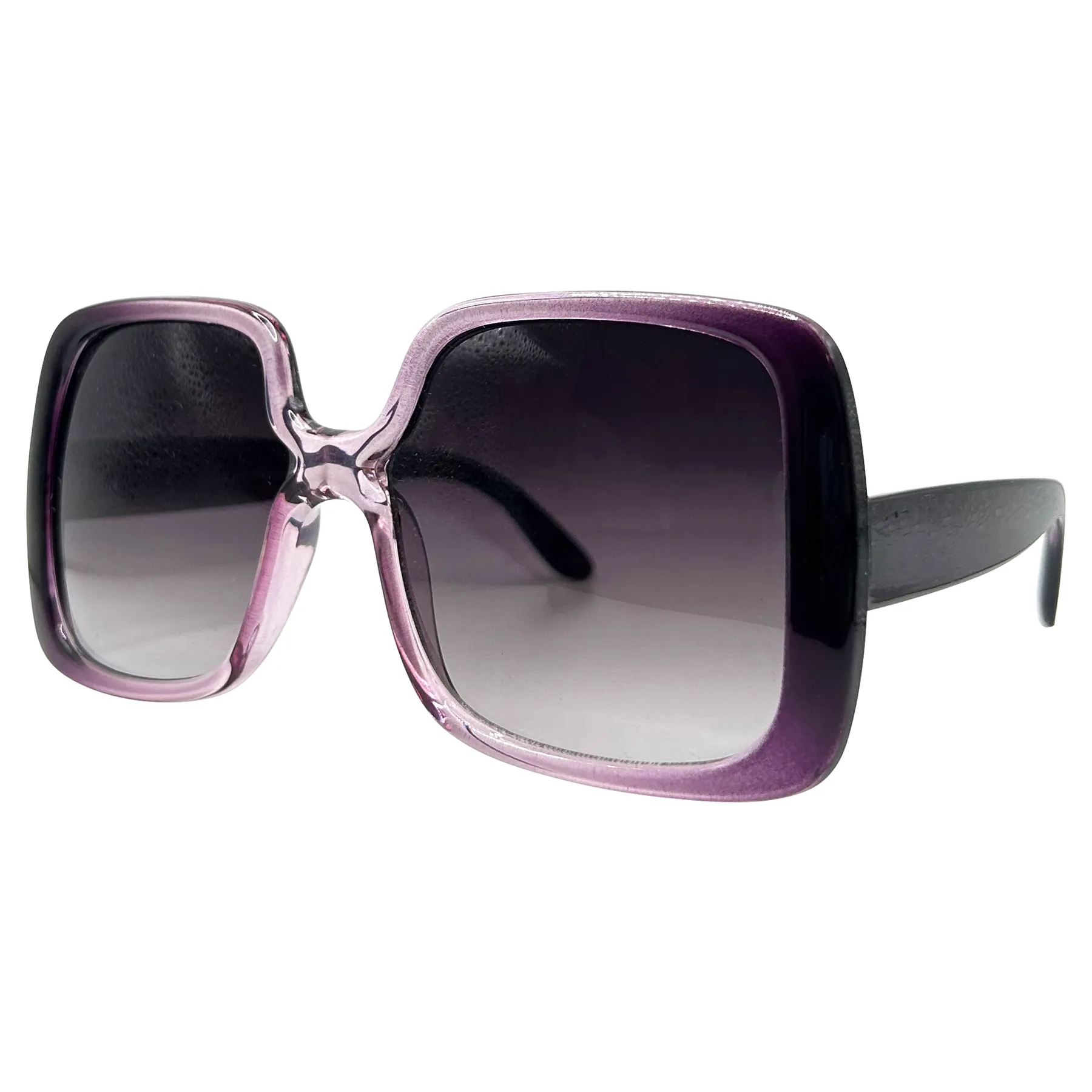 JOJO Purple Oversized Sunglasses