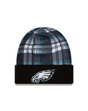 New Era Men's NFL Philadelphia Eagles Sideline 24 Statement Cuffed Knit Toque