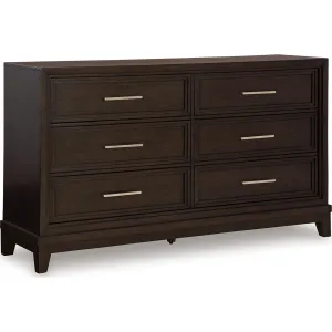 Neymorton Dresser - Dark Grayish Brown