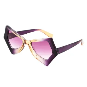 Nymeria - Irregular Sharp Geometric Fashion Women's Sunglasses