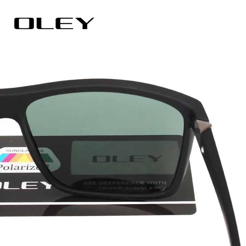 Oley Brand Sunglasses Men Classic Male Square Glasses Driving Travel Eyewear Unisex Y6625