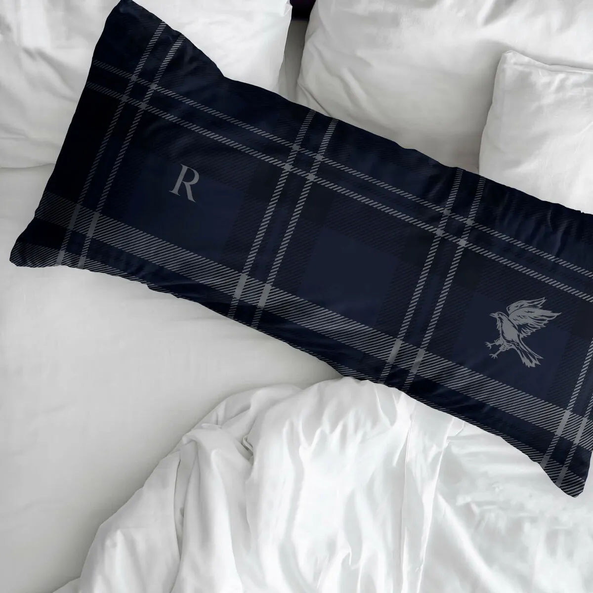 Pillowcase Harry Potter Ravenclaw Multicolour Navy Blue 175 Threads 45 x 125 cm