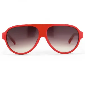 Prabal Gurung Sunglasses Red and Grey