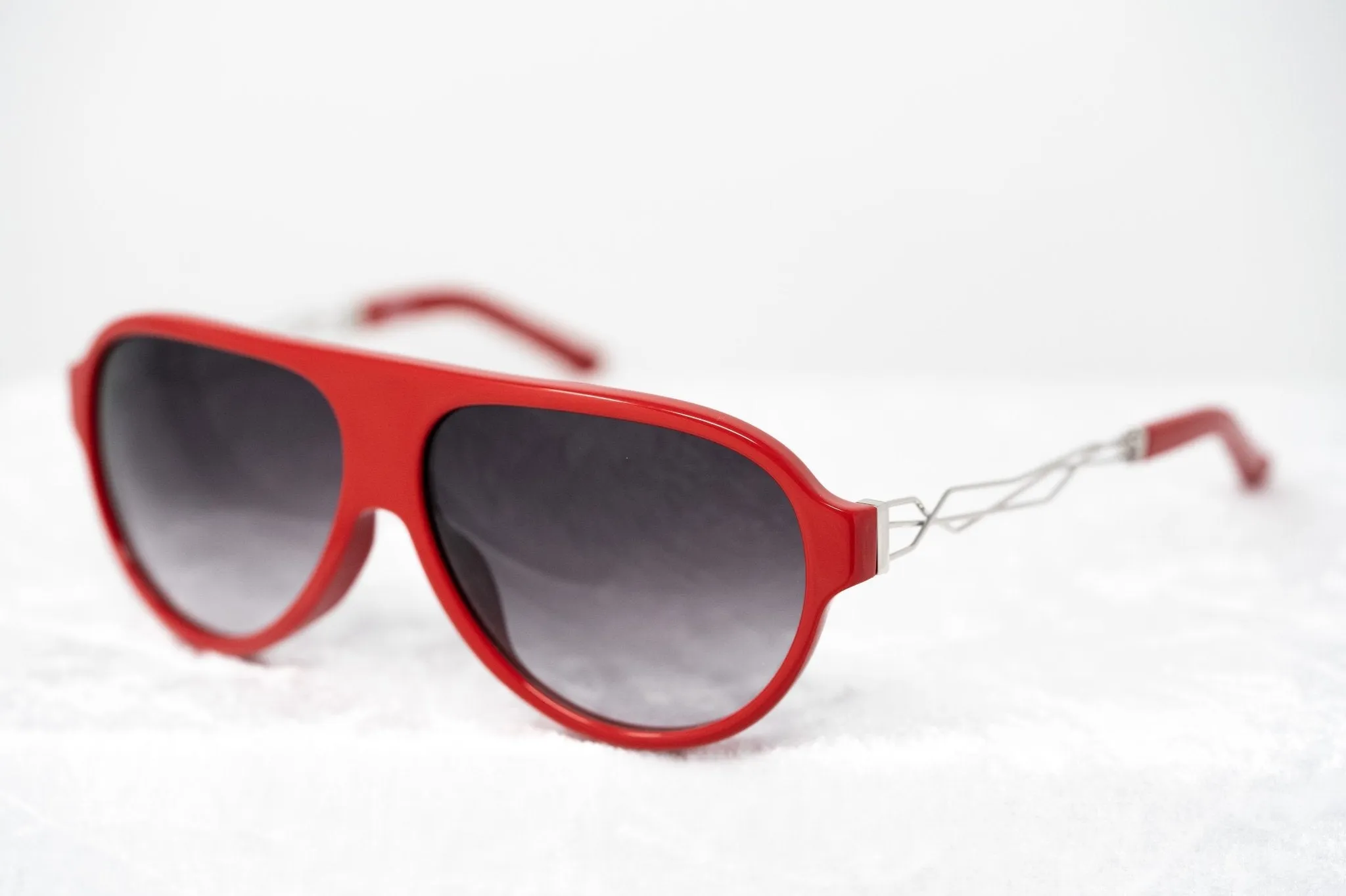 Prabal Gurung Sunglasses Red and Grey