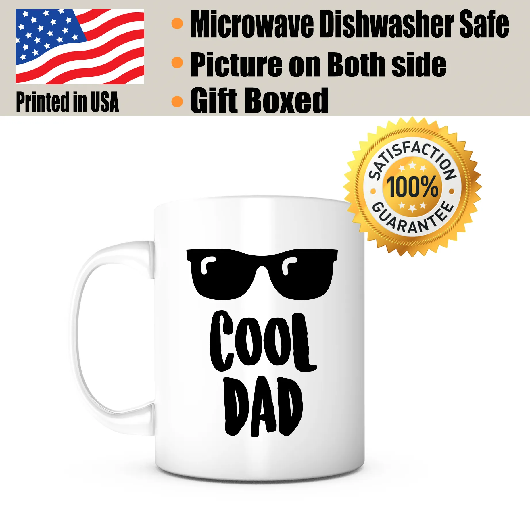 "Cool Dad" Sunglasses Mug