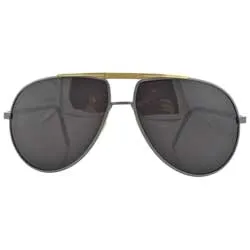 RAMOS Gray Aviator Sunglasses