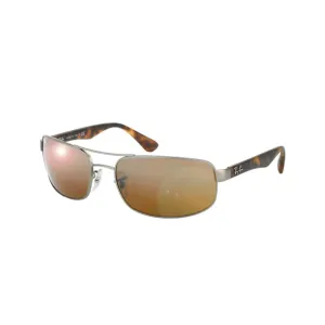 Ray Ban Brown-Black Sunglasses with Brown Classic Lenses-RB_3445_029/3k_61