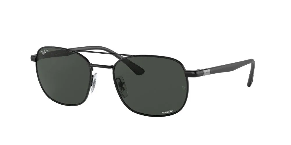 Ray-Ban RB3670CH Chromance Polarized Sunglasses - Black/Polar Dark Gray