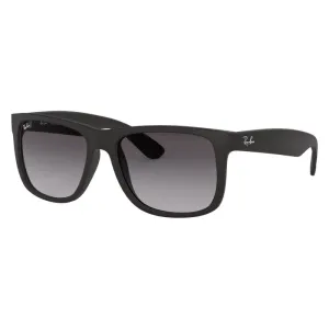 Rayban Justin Classic - Rubber Black/Light Grey Gradient Dark Grey - 51Mm