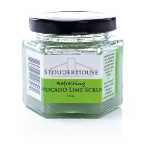 Refreshing Avocado Lime Scrub