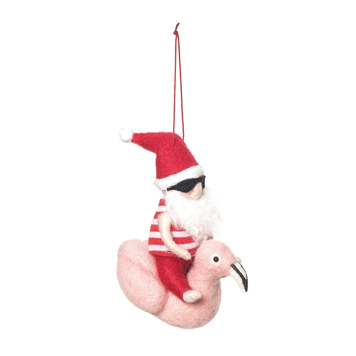 Santa in Shades Ornament