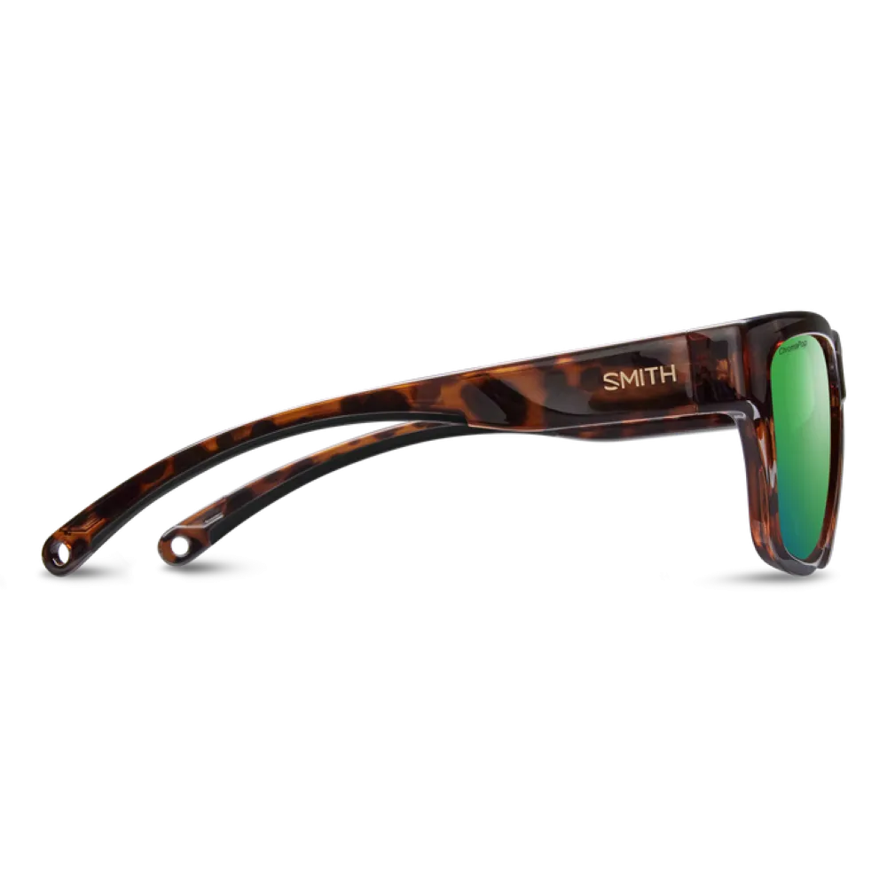 Smith Joya Tortoise Frame - ChromaPop Polarized Green Mirror Lens - Polarized Sunglasses