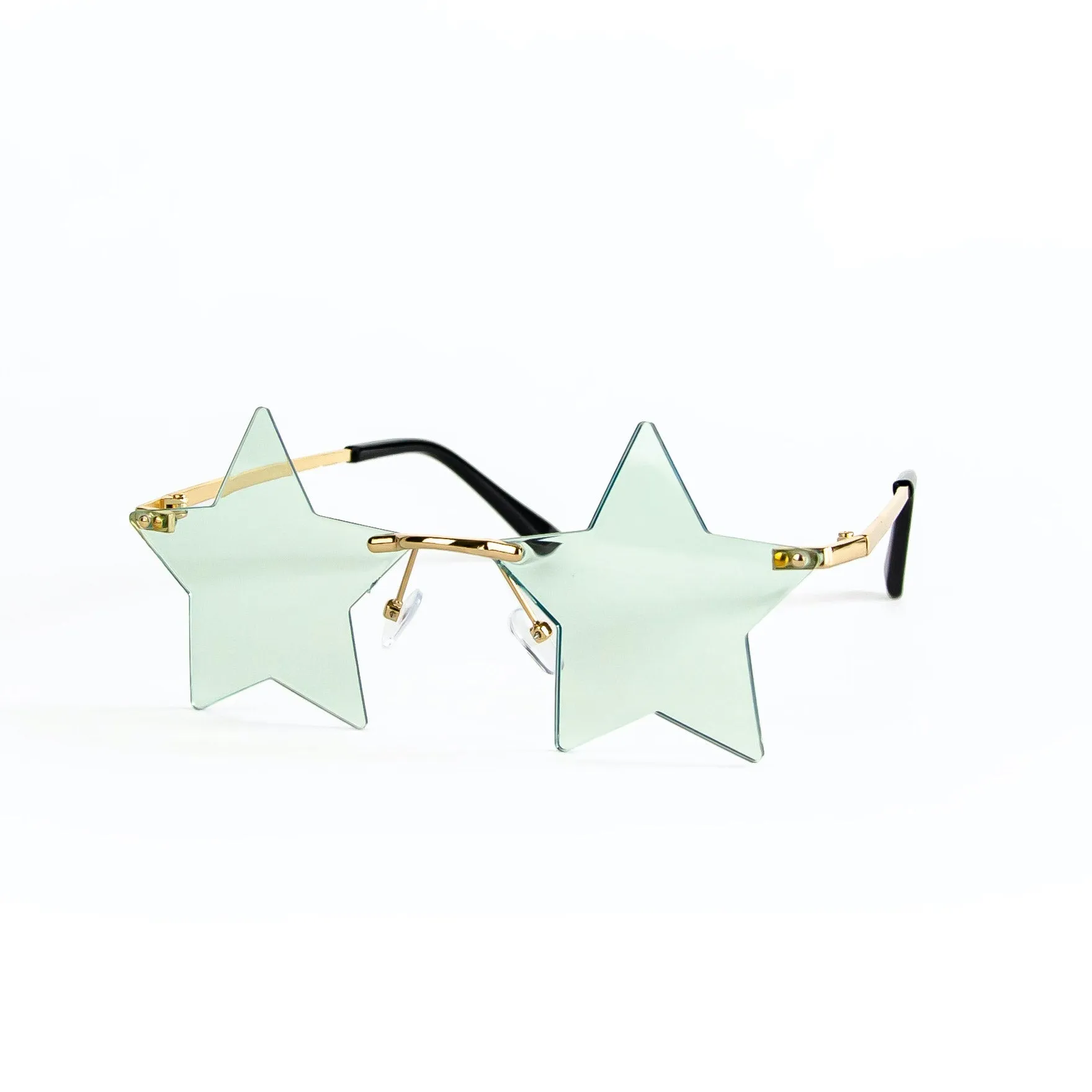 Stars In My Eyes Rimless Sunglasses