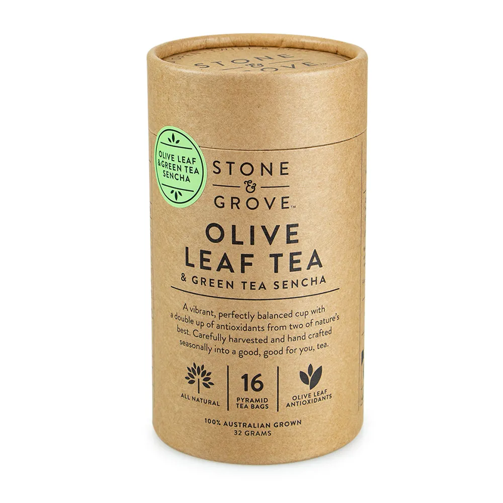 Stone & Grove Olive Leaf & Green Tea Sencha