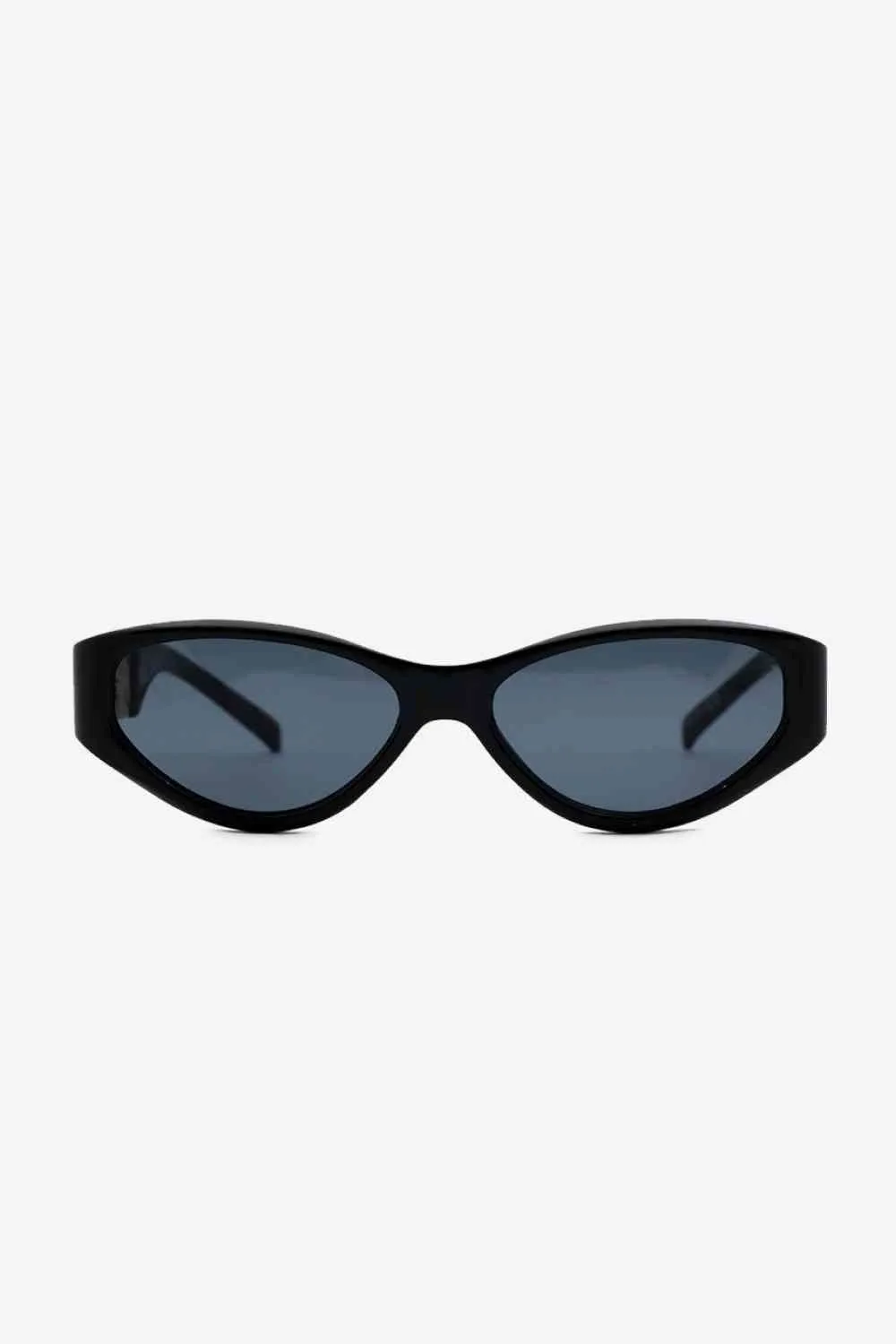 TEEK - Flat Side Chain Temple Cat Eye Sunglasses