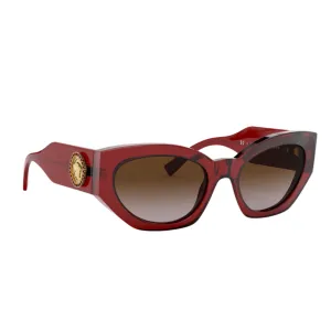 VERSACE Sunglasses VE4376B Eyewear Medusa Crystal Burgundy