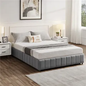 Yaheetech Upholstered Storage Bed