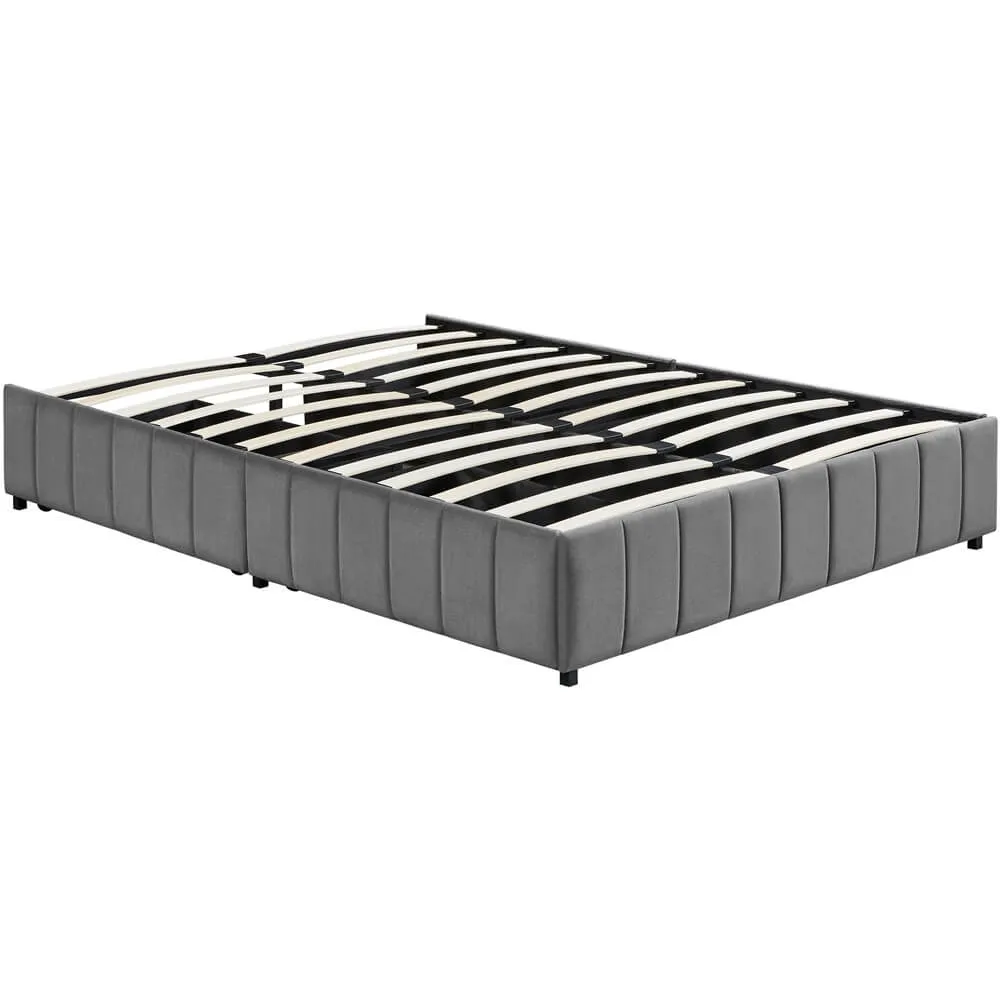 Yaheetech Upholstered Storage Bed