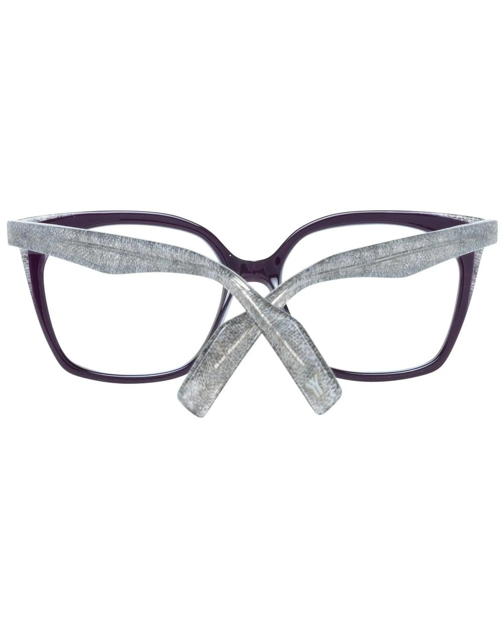 Yohji Yamamoto YY1001 Square Eyeglasses - Purple