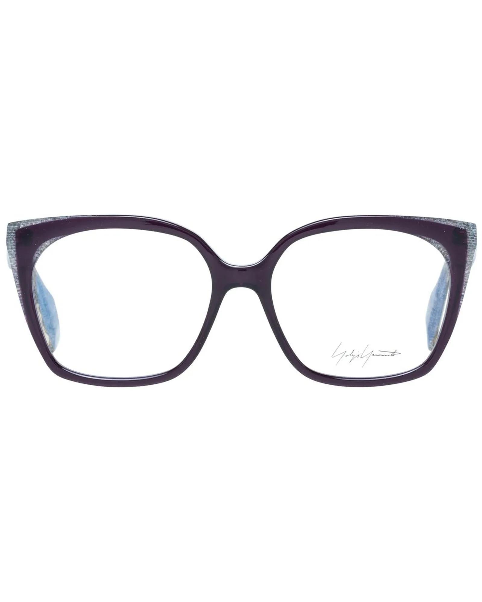 Yohji Yamamoto YY1001 Square Eyeglasses - Purple